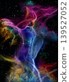 A stream of nebulae dancing wildly in space 139527052