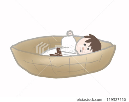 蛭神被安置在船上。 139527330