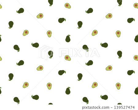 Avocado seamless pattern B-34' Avocado seamless pattern B-34' 139527474