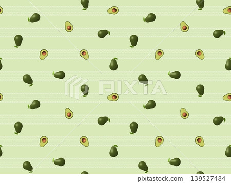 Avocado seamless pattern C-24' Avocado seamless pattern C-24' 139527484