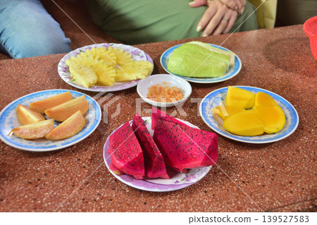 Colorful fruits of Vietnam Colorful fruits of Vietnam 139527583