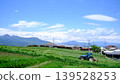 Scenery with tractor 139528253