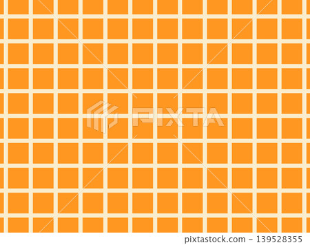 Beige and orange gingham check pattern (large), no white. A cute and pop seamless background material. Beige and orange gingham check pattern (large), no white. A cute and pop seamless background material. 139528355