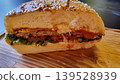Close-up View Of Delicious Burger 139528939