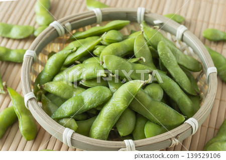 Edamame (green soybeans) Edamame (green soybeans) 139529106