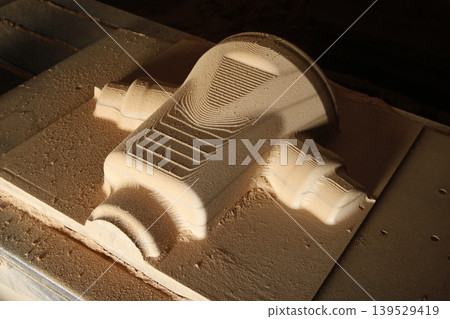 metal castings inside the factory 139529419