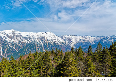 Snowscape of the Hida Mountains Snowscape of the Hida Mountains 139530750