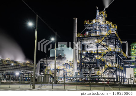 位於愛知縣田原市的生質能發電廠一景 位於愛知縣田原市的生質能發電廠一景 139530805