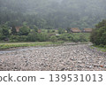 Shirakawa-go on a cloudy spring day 139531013