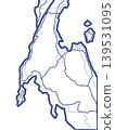 Thailand map design art land ocean land bridge  139531095
