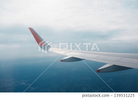 Landscape seen from an airplane Landscape seen from an airplane 139531225