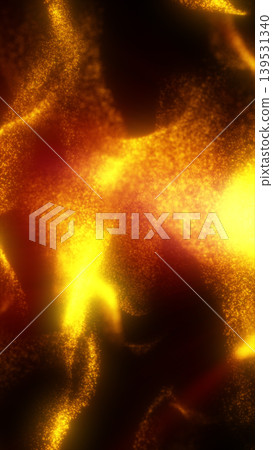 Warm golden particle flow with glowing abstract energy waves, fire-like texture, and luminous futuristic atmosphere. Warm golden particle flow with glowing abstract energy waves, fire-like texture, and luminous futuristic atmosphere. 139531340