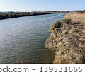 A view from a bridge over a river in spring. 139531665