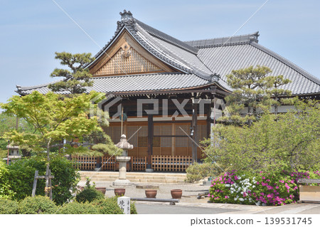 The main hall of Myorenji Temple The main hall of Myorenji Temple 139531745