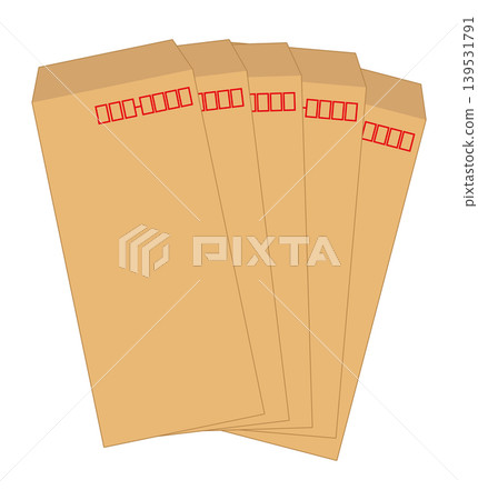 Illustration of tea envelope Illustration of tea envelope 139531791