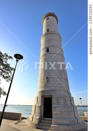Murano Lighthouse off the coast of Venice, Italy Murano Lighthouse off the coast of Venice, Italy 139532041