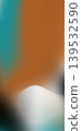 Abstract Fluid Background with Orange and Teal Organic Shapes Modern Liquid Gradient Artistic Contemporary Wallpaper Design Texture 139532590
