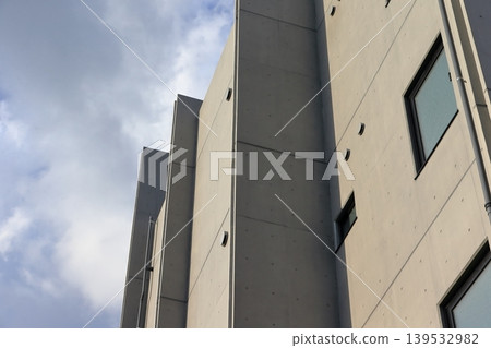 Image of exposed concrete on the outer wall Image of exposed concrete on the outer wall 139532982