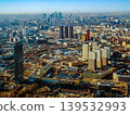 Moscow city skyline with modern architecture and skyscrapers 139532993