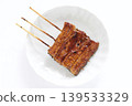 Grilled eels of eel 139533329