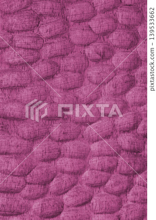 Pink color wooden surface with carved texture and natural wood textured grain background Pink color wooden surface with carved texture and natural wood textured grain background 139533662