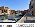 Murano, off the coast of Venice, Italy: San Donato Bridge and San Donato Canal 139533855