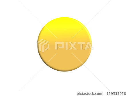 A golden, round plate viewed from the front. A golden, round plate viewed from the front. 139533958