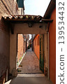 Murano, Italy, off the coast of Venice, an alley in the old town of Navajero Island. 139534432