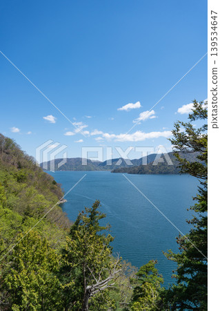 從赤岩眺望，赤岩位於千壽濱和龍頭瀑布之間（奧日光） 139534647