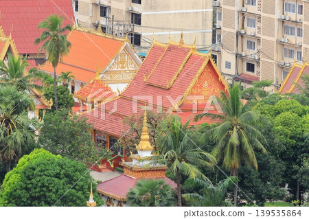 View from above Vientiane, Laos View from above Vientiane, Laos 139535864