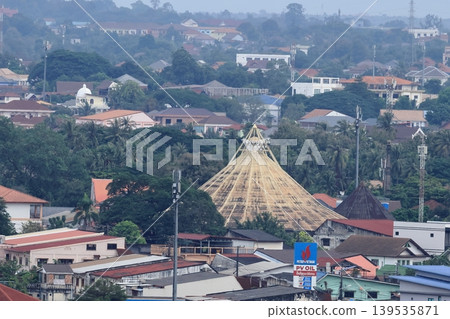 View from above Vientiane, Laos View from above Vientiane, Laos 139535871