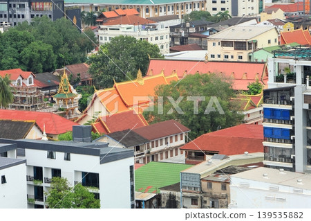 從高處俯瞰寮國萬象 從高處俯瞰寮國萬象 139535882