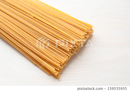 Health-conscious whole wheat pasta and classic wheat pasta Health-conscious whole wheat pasta and classic wheat pasta 139535935