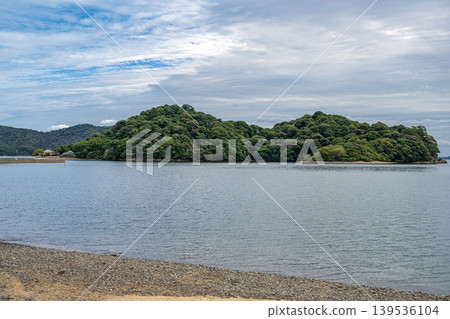The scenery of Sakoshiura and Ikushima in Akaho. The scenery of Sakoshiura and Ikushima in Akaho. 139536104