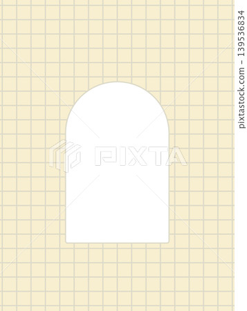 Yellow muted gingham check and arched window frame background (pastel, cute, template) Yellow muted gingham check and arched window frame background (pastel, cute, template) 139536834
