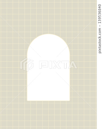 Yellow muted gingham check and arched window frame background (pastel, cute, template) Yellow muted gingham check and arched window frame background (pastel, cute, template) 139536840