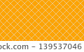 Tangerline color ceramic tiles wall diagonal texture background vector illustration 139537046
