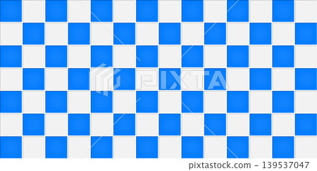 Blue and white ceramic tiles texture background with classic checkerboard pattern vector illustration Blue and white ceramic tiles texture background with classic checkerboard pattern vector illustration 139537047