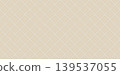 Cream ceramic tiles diagonal pattern background vector illustration 139537055