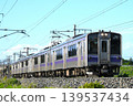 A 701 series train traveling on the Tohoku Main Line towards Ichinoseki. 139537434
