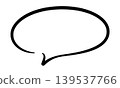精緻優雅的橢圓形對話框。簡潔的線條設計,適用於商務文件和網站。 精緻優雅的橢圓形對話框。簡潔的線條設計,適用於商務文件和網站。 139537766