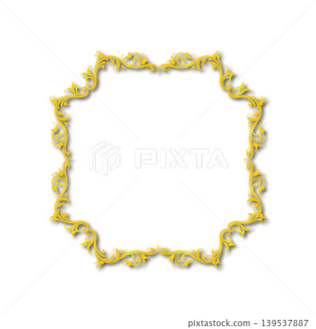 Vintage Ornamental Frame Elegant Border on a white background, JPG, 300 dpi Vintage Ornamental Frame Elegant Border on a white background, JPG, 300 dpi 139537887