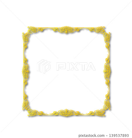 Vintage Ornamental Frame Elegant Border on a white background, JPG, 300 dpi Vintage Ornamental Frame Elegant Border on a white background, JPG, 300 dpi 139537893