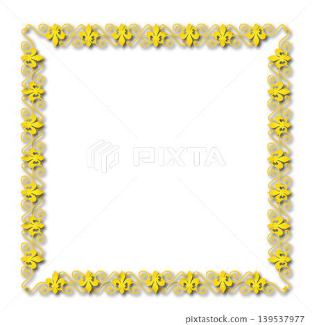 Vintage Ornamental Frame Elegant Border on a white background, JPG, 300 dpi Vintage Ornamental Frame Elegant Border on a white background, JPG, 300 dpi 139537977