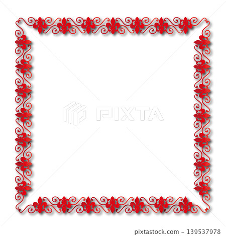 Vintage Ornamental Frame Elegant Border on a white background, JPG, 300 dpi Vintage Ornamental Frame Elegant Border on a white background, JPG, 300 dpi 139537978