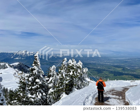 【瑞士】瑞吉山頂的雪景和高山健行路線 【瑞士】瑞吉山頂的雪景和高山健行路線 139538083