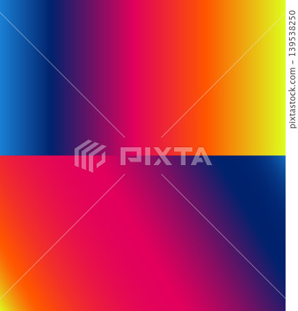 Abstract gradient background in blue pink orange yellow with color transition Abstract gradient background in blue pink orange yellow with color transition 139538250