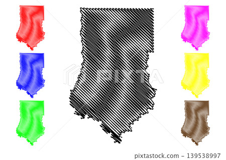 Bradley County, Arkansas (U.S. county, United States of America,USA, U.S., US) map vector illustration, scribble sketch Bradley map Bradley County, Arkansas (U.S. county, United States of America,USA, U.S., US) map vector illustration, scribble sketch Bradley map 139538997