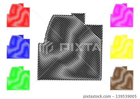 Columbia County, Arkansas (U.S. county, United States of America,USA, U.S., US) map vector illustration, scribble sketch Columbia map Columbia County, Arkansas (U.S. county, United States of America,USA, U.S., US) map vector illustration, scribble sketch Columbia map 139539005