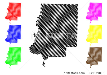 Faulkner County, Arkansas (U.S. county, United States of America,USA, U.S., US) map vector illustration, scribble sketch Faulkner map Faulkner County, Arkansas (U.S. county, United States of America,USA, U.S., US) map vector illustration, scribble sketch Faulkner map 139539013